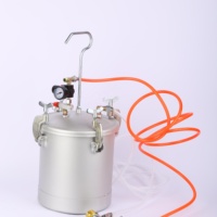 10L Réservoir De Peinture 2-1/2 Gallon Pression Pot Peinture Max 58 PSI Pression Réservoir Peinture