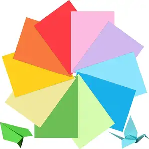 Paintyou 100sheets/Pack 70gsm Color Paper A4 Size 10 Colors Paper Decoration DIY Craft Colored Paper