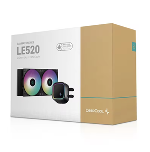 หม้อน้ำระบายความร้อนซีพียู Deepcool LE520 สีดำ ARGB ขนาด 240 มม. สำหรับระบายความร้อนซีพียู - Product Image 5