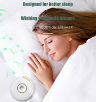 Haut-parleur de sommeil à conduction osseuse Bluetooth, machine à bruit blanc, oreiller sonore, mini haut-parleur sans fil