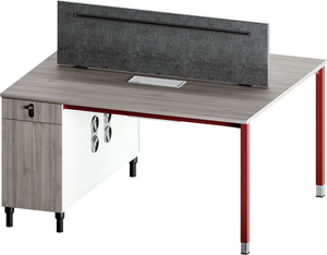 Meubles de bureau modulaires modernes et durables, poste de travail en cubicle, table de travail, bureau informatique - Product Image 2