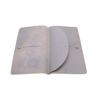 Amplop A4 PVC Folder File dengan tombol jepret
