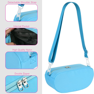 Estuche de Transporte para Micrófono de <span class=keywords><strong>Karaoke</strong></span> para Niños, Bolsa de Almacenamiento de Nailon para Micrófono, Altavoz Portátil Rosa, Bolsa para Micrófono de <span class=keywords><strong>Karaoke</strong></span> Inalámbrico - Product Image 2