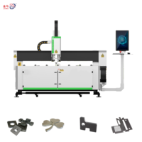 Mesin Pemotong Laser Serat Logam Baja Karbon Efisiensi Tinggi Kontrol Cypcut AI Harga Hemat untuk Penggunaan Industri