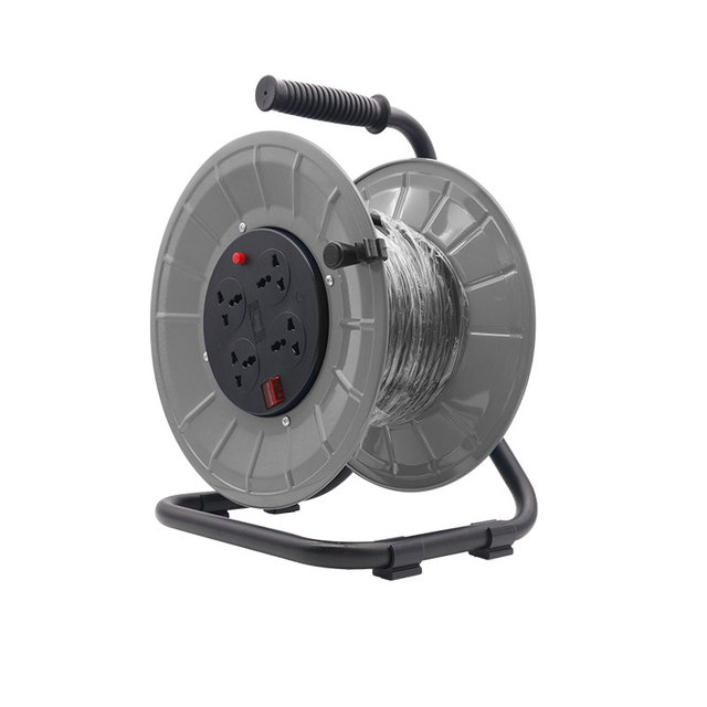 Heavy Duty Electric Extension Cord 20-50M Reel Industrial Use Copper Core