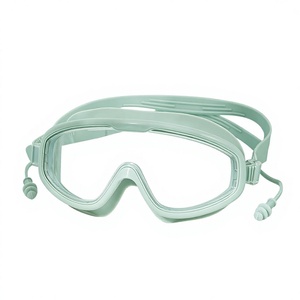 Lunettes de <span class=keywords><strong>natation</strong></span> pour femmes avec logo personnalisé, haute définition, anti-buée, étanches, à grande monture, vente en gros en sachet OPP - Product Image 1
