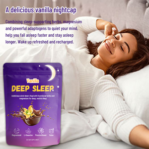 Marque privée Magnésium Bisglycnate Théanine Sommeil Plus Rapide Poudre <span class=keywords><strong>Vanille</strong></span> Cacao Sommeil Profond Poudre - Product Image 2