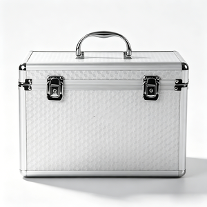 Ningbo Uworthy OEM Support <strong>Lockable</strong> Multifunctional House Hold Aluminum <strong>Medicine</strong> Storage Container <strong>Box</strong> for Medical Personal Item - Product Image 3