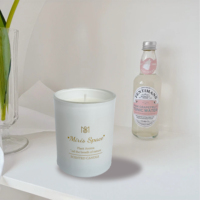 Bougie parfumée artisanale de luxe en cire de soja, vente en gros, marque privée, aromathérapie, décoration d'intérieur, coffret cadeau, emballages, bougies parfumées de Noël