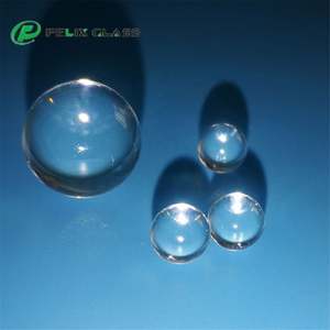 FELIX – Lentilles sphériques en verre optique IR/UV/VIS (silice/K9/saphir) pour l'amélioration du signal (fibres, émetteurs, détecteurs) - Product Image 1