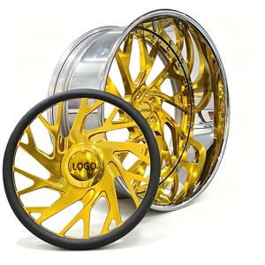 Cerchi in Lega Forgiati Personalizzati 24-26 Pollici 5x127 5x120.65 per Chevy C10 Impala Cutlass <span class=keywords><strong>Monte</strong></span> <span class=keywords><strong>Carlo</strong></span> Auto Americane Classiche Personalizzate - Product Image 6
