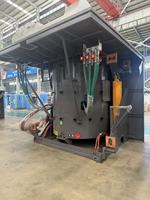 Horno de Inducción de Frecuencia Media de 500 kg y 380 V con Certificación CE para Fundición de Metales
