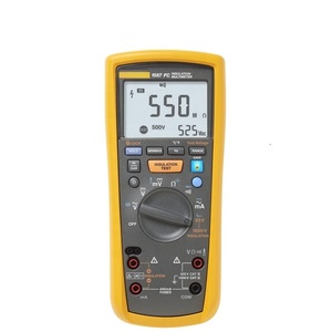 k E F1587FC Multímetro y Comprobador de Aislamiento 2 en 1 de Alto Rendimiento 1kV 10M ACV 1% de Precisión 0~400mA 2G LCD - Product Image 3