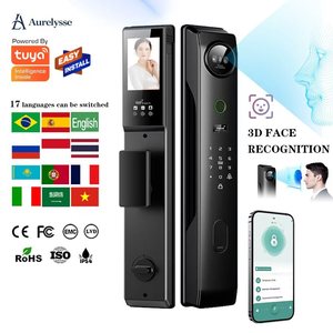 Serratura Intelligente Biometrica Aurelysse con Riconoscimento Facciale 3D, Sblocco con Vene Palmari, Videocitofono, Alta Sicurezza, Prezzo di Fabbrica OEM ODM - Product Image 1