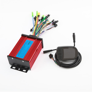 Kit de pantalla WXGN202 rojo de 9 tubos + kit de controlador de 9 tubos, 36V/48V/60V/72V, 450W/500W universal para bicicleta eléctrica L895 - Product Image 2