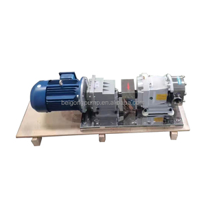 Bomba del lóbulo del rotor sanitario, rotor rotativo de alta viscosidad, para mango químico, <span class=keywords><strong>crema</strong></span> de zumo de fruta, pompas de manzana, leche, queso - Product Image 3