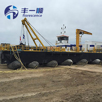 Prix d'usine - Ponton flottant gonflable en caoutchouc pour le mise à l'eau des navires / Airbags marins en caoutchouc
