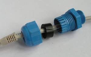 M20 M22 CE RoHS Cat5/5e/6 Ethernet LAN кабель RJ45 IP68 водонепроницаемый разъем Ethernet кабельная втулка для наружной сети - Product Image 6