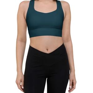 Tops Deportivos Ligeros y Transpirables para Mujer, Talla Grande, Brasier Deportivo para Yoga, Estilo Simple - Product Image 2