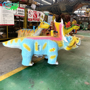 Gecai Venta caliente Pequeño paseo de diversión caminando en modelo de dinosaurio - Product Image 3