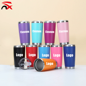 Tazza da Caffè Isolata Sottovuoto 20oz in Acciaio Inox di Alta Qualità con Doppia Parete e Stampa del Marchio per Promozioni e Regali - Product Image 1