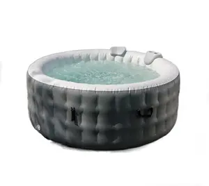 Cheap Round Outdoor Spa 180cm 2 Person Indoor Inflatable Bubble Portable Best Redetube Hot Tub