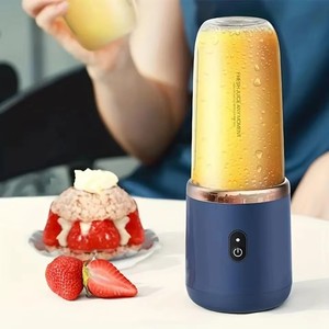 Espremedor elétrico sem fio portátil 6 lâminas USB Mini carregamento Smoothie <span class=keywords><strong>Blender</strong></span> frutas Squeezer Ice Crush Cup Smart Kitchen Tool - Product Image 2