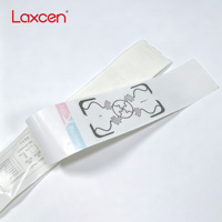 Étiquette de bagage RFID Laxcen durable pour suivi intelligent des bagages aériens, étiquette d'identification de voyage personnalisable en papier pour la gestion des actifs