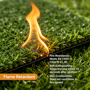 <span class=keywords><strong>Gazon</strong></span> synthétique Oulin pour terrains de football en PE+PP, résistant à l'usure, durée de vie de 8 à 10 ans, fabrication en usine - Product Image 3