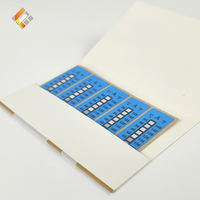 Autocollant indicateur de température réversible et irréversible à changement de couleur, prix d'usine, échantillon gratuit