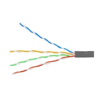 Cable Ethernet Cat5e UTP de Alta Durabilidad, 305m, Conductor OFC, Cubierta de PVC/LSZH, -40C~+70C, Uso Industrial, 4 Pares, 8 Núcleos, Personalizable