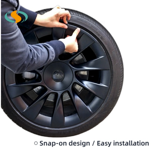 Pour <span class=keywords><strong>Tesla</strong></span> <span class=keywords><strong>Model</strong></span> Y, couvre-roue séparé de 20 pouces, protection de moyeu - Product Image 2