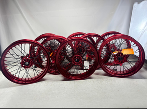 Ruedas de Motocicleta <span class=keywords><strong>Supermoto</strong></span> para <span class=keywords><strong>Honda</strong></span> CR250 CRF <span class=keywords><strong>450</strong></span>, Ruedas de Aleación de Aluminio CNC de 17 Pulgadas - Product Image 6