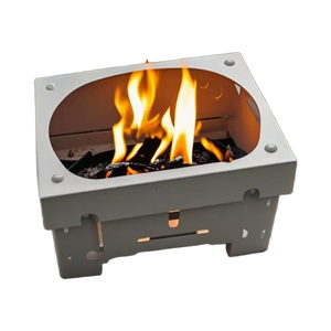 Fabbrica portatile pieghevole in metallo alcol stufa per attività interne ed esterne, tedesco campeggio pentole Laser Cutter per metallo - Product Image 1