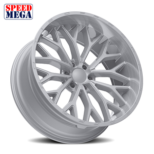 ล้อแม็กซ์อะลูมิเนียม SPEED MEGA สีเงิน ลายหลายก้าน ขนาด 5.5 นิ้ว แบบชิ้นเดียว สำหรับดัดแปลงอัพเกรด PCD 114.3 มม. ET 35 มม. - Product Image 1