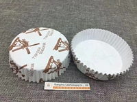 Gobelets de cuisson jetables antiadhésifs en papier sulfurisé, style moulin à vent et ronds, enduits de PE, résistants à la graisse et à la chaleur
