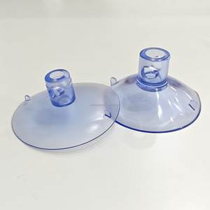 Ventouse en forme de champignon en gros d'usine, ventouse transparente en PVC, ventouse en plastique transparente pour aquarium en verre - Product Image 4