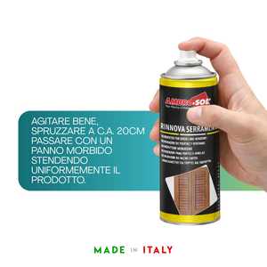 Ambro-Sol Rinnova Serramenti Spray 400 Ml Rinnovatore per Porte e Finestre - Product Image 4