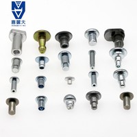 Rivets tubulaires en acier inoxydable sur mesure de 12 mm, 10 mm, 16 mm, 20 mm, 2 mm pour la fabrication de machines de construction