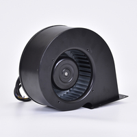 Ventilateur centrifuge radial industriel EC 115V 230V sans balais à pales courbées vers l'avant, à entrée unique, faible bruit, 180 mm, 130 W, extracteur d'air