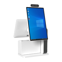 Kiosque de libre-service de bureau de 15.6 pouces, kiosque de paiement de commande d'individu de machine d'écran tactile de caisse enregistreuse de position