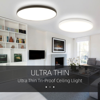 Luminaire d'intérieur moderne éclairage de plafond led lumière, rond ultra mince led plafond lumière/lumière plafond/celling lumière led