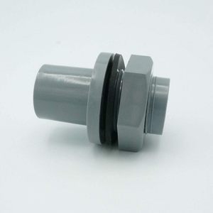 ข้อต่อท่อพีวีซีแบบตรงชนิดเกลียวสำหรับถังเก็บน้ำ รุ่น Japan Kansaikako P29-005 13A พร้อมน็อต ไม่มีปะเก็น - Product Image 4