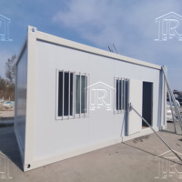 Maisonnette préfabriquée à 2 étages, petite, détachable, à prix abordable, prête à l'emploi, mini appartement modulaire de luxe avec chambre, structure en acier