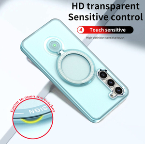 360 support rotatif porte-anneau étui de téléphone pour <span class=keywords><strong>Samsung</strong></span> <span class=keywords><strong>Galaxy</strong></span> S23 Ultra S23 PLUS étuis de charge sans fil - Product Image 5