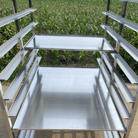 304 Küche Lebensmittel Brot Ofen Backen Kühl schale Trolly Cart 16 Schichten Gn Pan Kuchen Bäckerei Rack Trolley