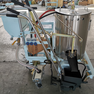 Máy đánh dấu đường nhựa nhiệt dẻo đẩy tay, máy sơn kẻ vạch đường, máy đánh dấu đường có bộ điều khiển vạch kẻ bán - Product Image 6