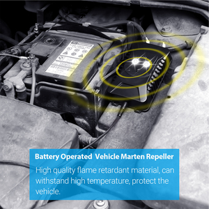 2025 tốt nhất bán có thể sạc lại thông minh thấm Pest Repellent cho xe siêu âm chuột Chuột Repeller động vật gặm nhấm - Product Image 3