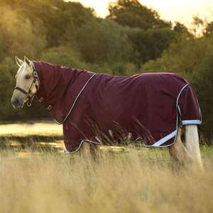 Couverture d'hiver matelassée pour chevaux, grande taille, très résistante, en tissu Ripstop imperméable 600D/1680D, sangles renforcées, logo personnalisé, lavable en machine - Product Image 3