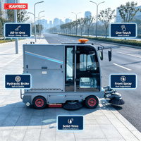 Balayeuse autoportée électrique à prix d'usine, largeur de balayage de 2,3 mètres, prête à être expédiée
